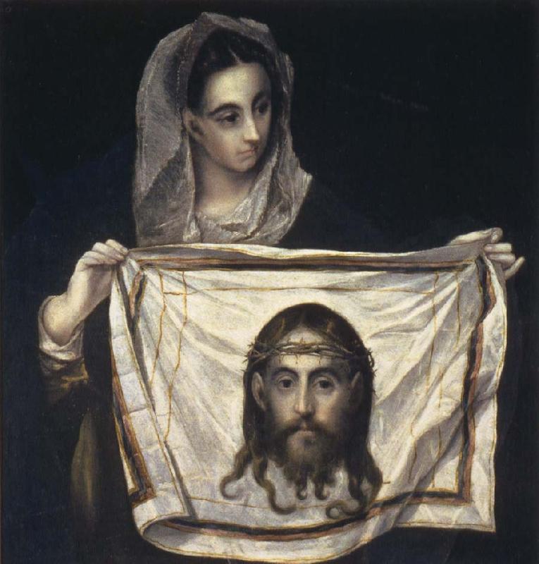 El Greco St Veronica  Holding the Veil France oil painting art
